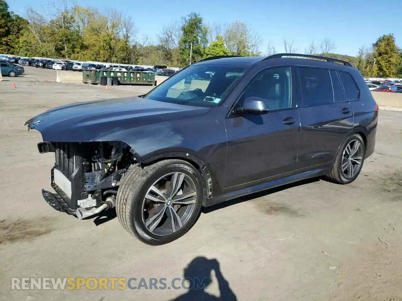 1 Photograph of a damaged car 5UXCW2C04M9G58636 BMW X7 2021