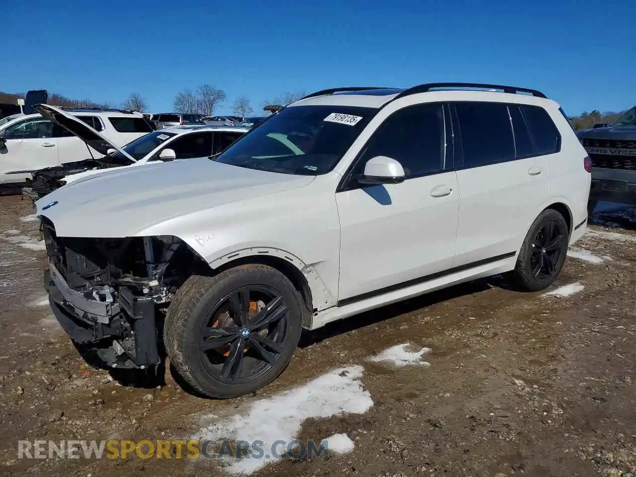 1 Photograph of a damaged car 5UXCW2C05M9F59016 BMW X7 2021