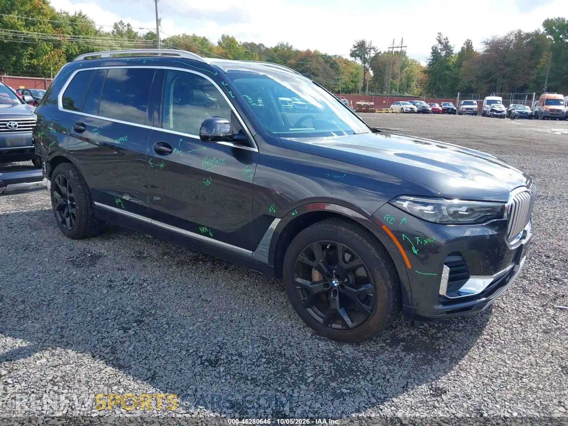 1 Фотография поврежденного автомобиля 5UXCW2C06M9E28483 BMW X7 2021