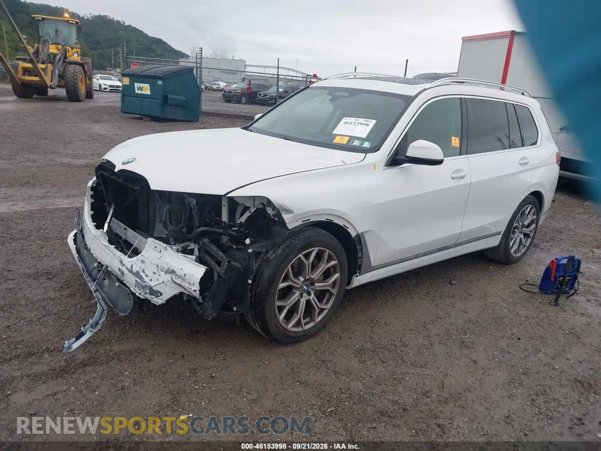 2 Photograph of a damaged car 5UXCW2C06M9E41007 BMW X7 2021