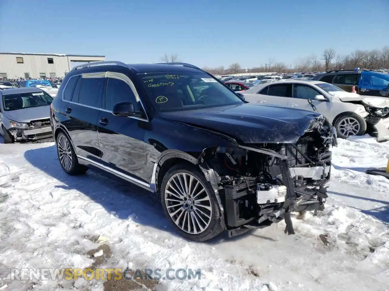 1 Фотография поврежденного автомобиля 5UXCW2C06M9G06747 BMW X7 2021