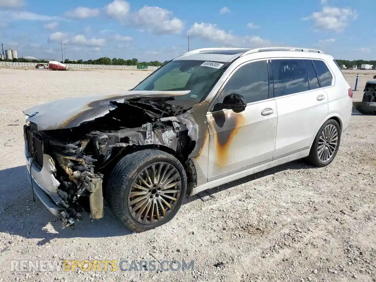 1 Photograph of a damaged car 5UXCW2C07M9E96954 BMW X7 2021