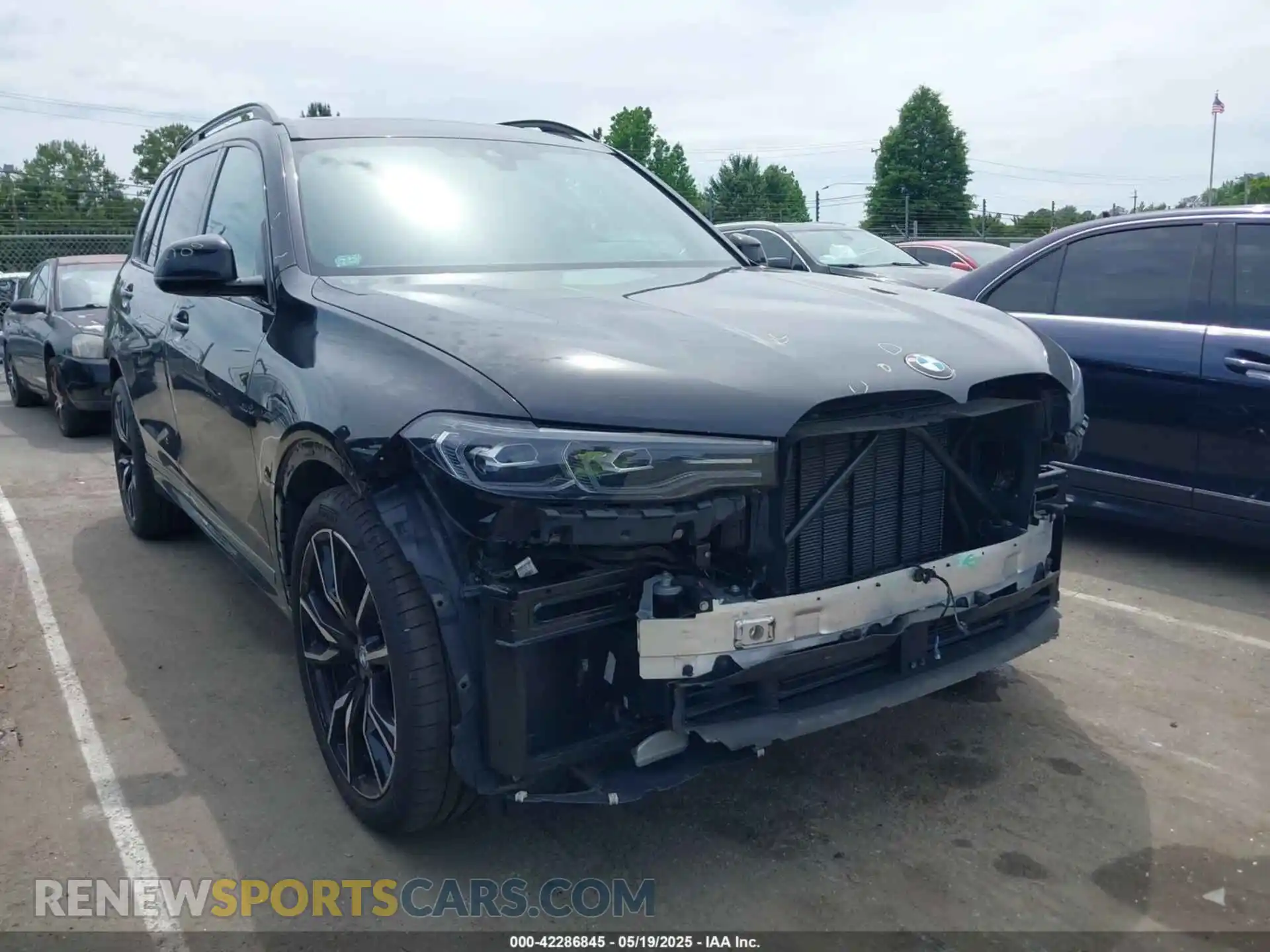 1 fotografías del automóvil dañado 5UXCW2C08M9H62269 BMW X7 2021