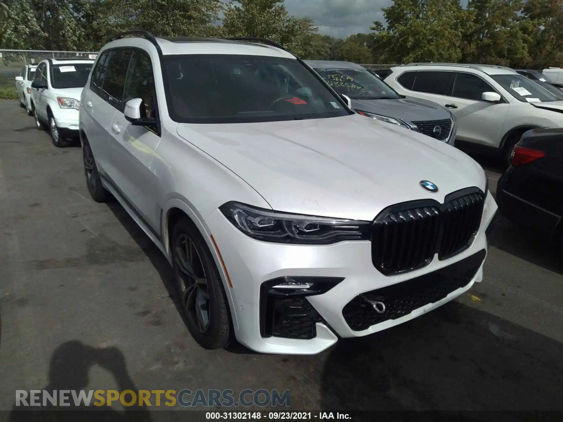 1 Фотография поврежденного автомобиля 5UXCW2C09M9G29827 BMW X7 2021