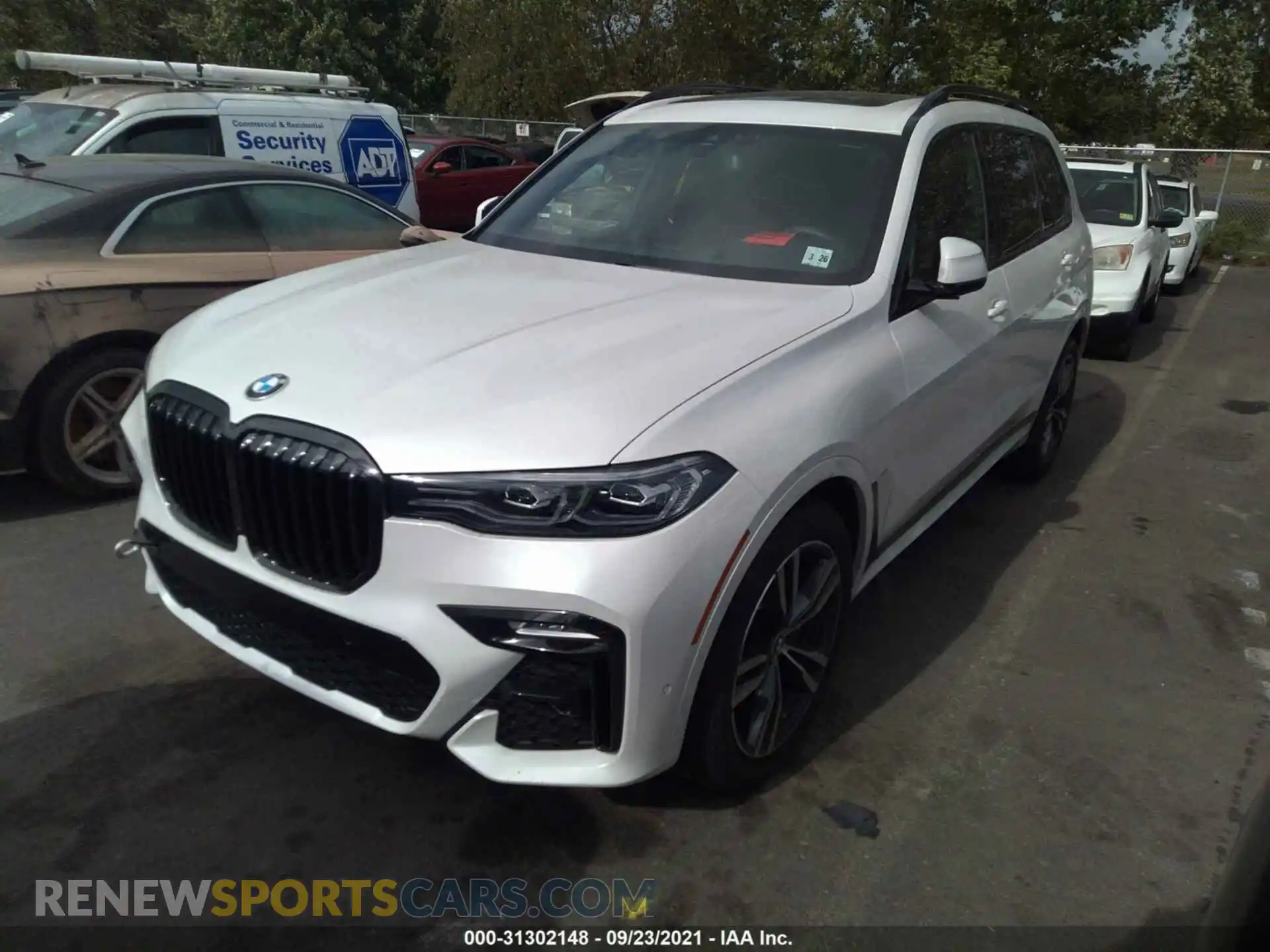 2 Фотография поврежденного автомобиля 5UXCW2C09M9G29827 BMW X7 2021