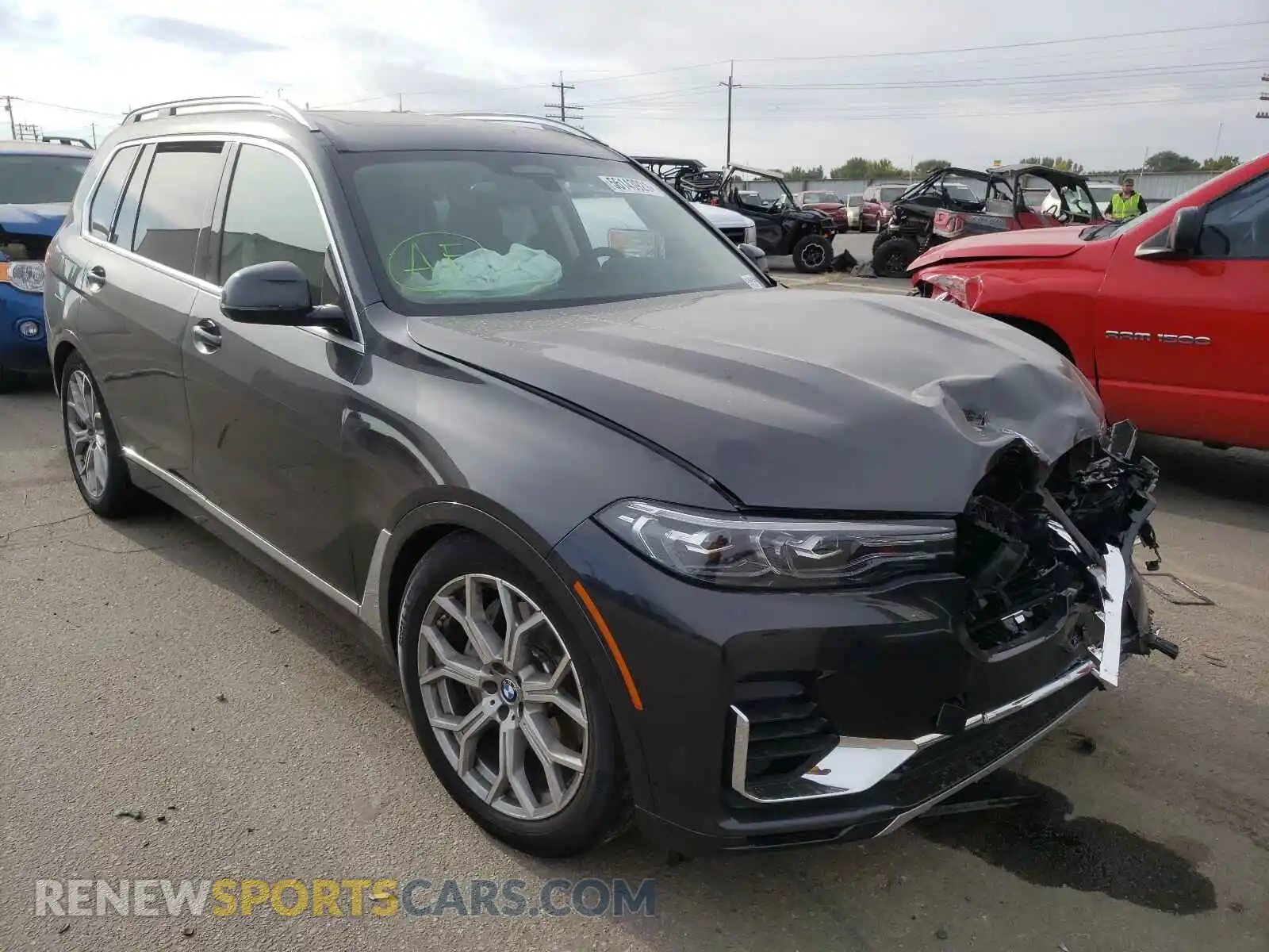 1 fotografías del automóvil dañado 5UXCW2C0XM9G56499 BMW X7 2021