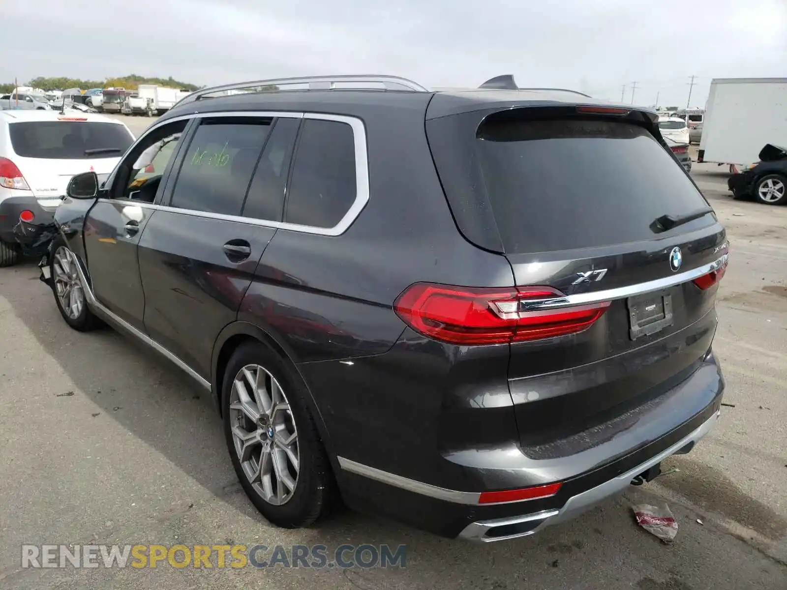 3 fotografías del automóvil dañado 5UXCW2C0XM9G56499 BMW X7 2021