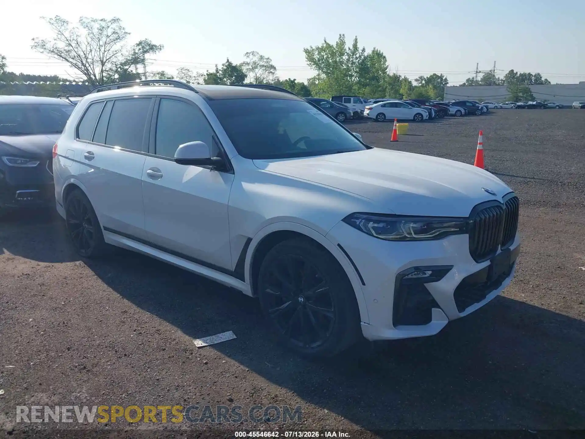 1 fotografías del automóvil dañado 5UXCX6C03M9H59753 BMW X7 2021