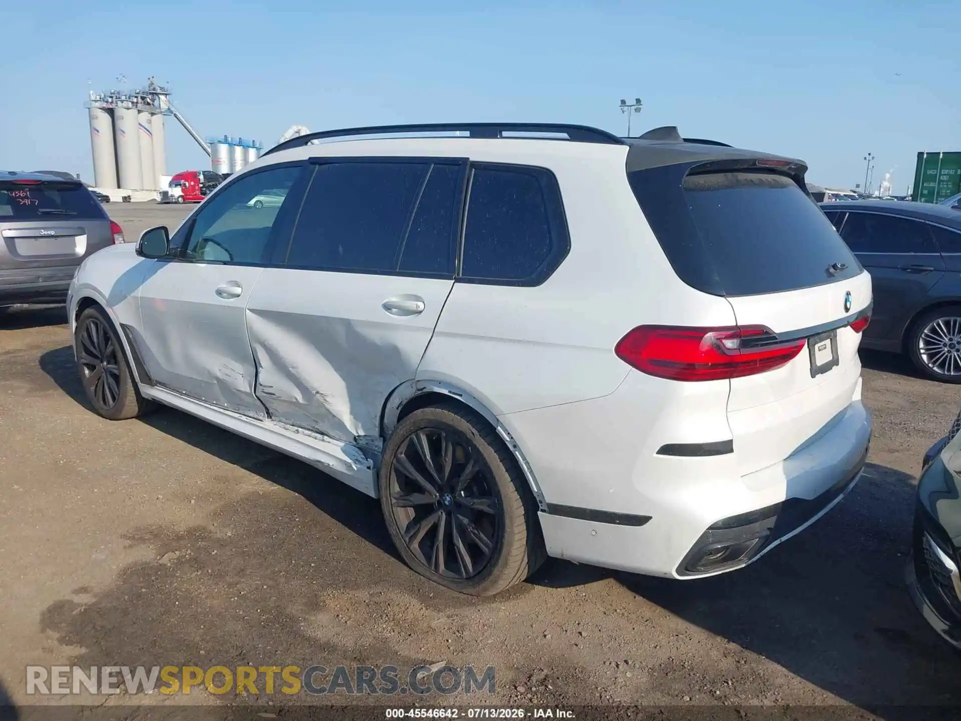 3 fotografías del automóvil dañado 5UXCX6C03M9H59753 BMW X7 2021