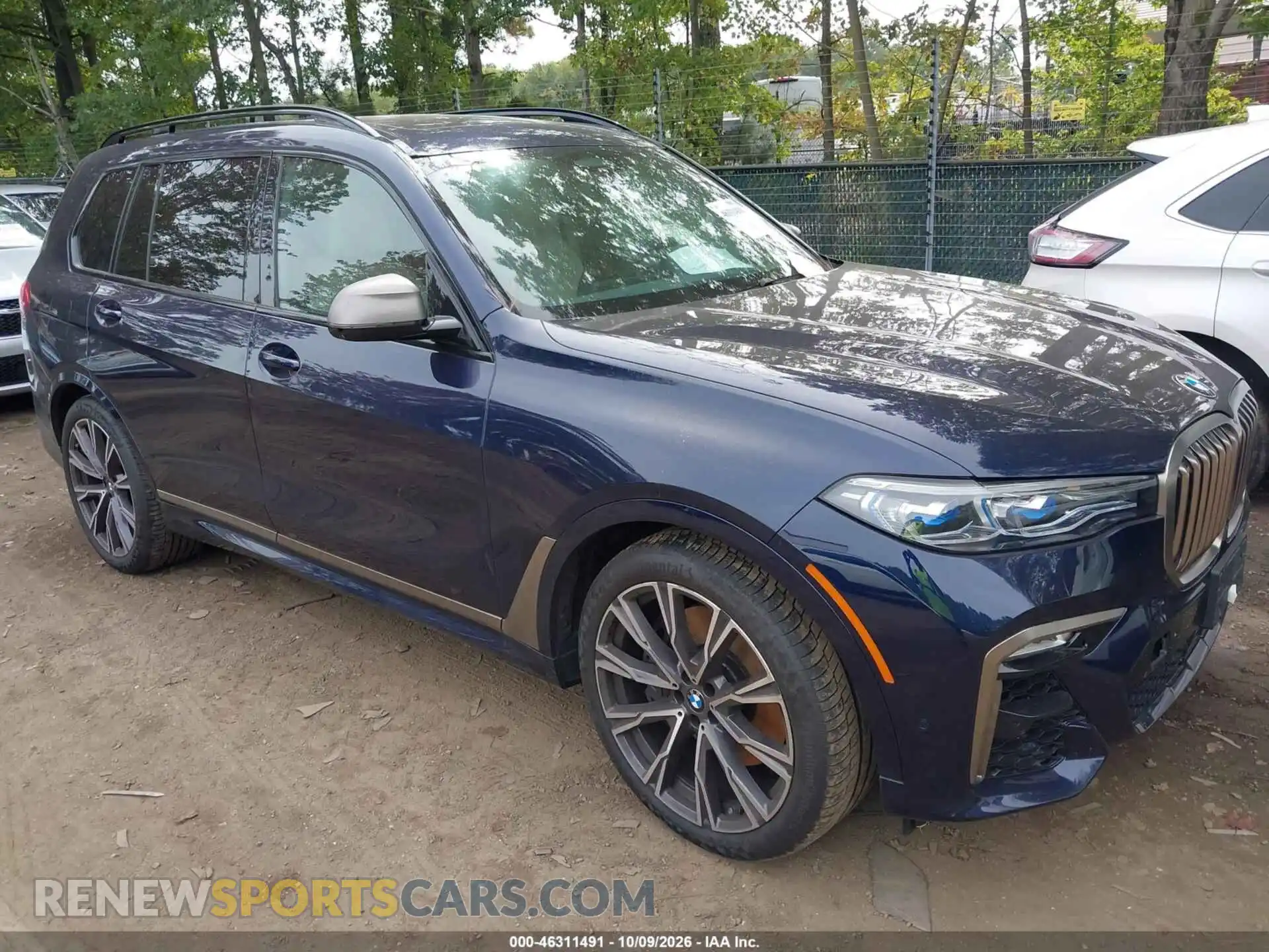 1 fotografías del automóvil dañado 5UXCX6C06M9H30862 BMW X7 2021