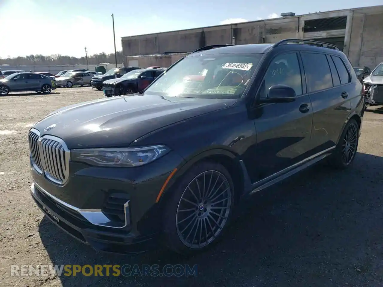 2 Photograph of a damaged car 5UXCX6C10M9G23167 BMW X7 2021