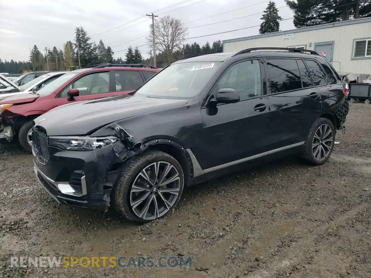 1 Photograph of a damaged car 5UXCW2C00N9K10781 BMW X7 2022