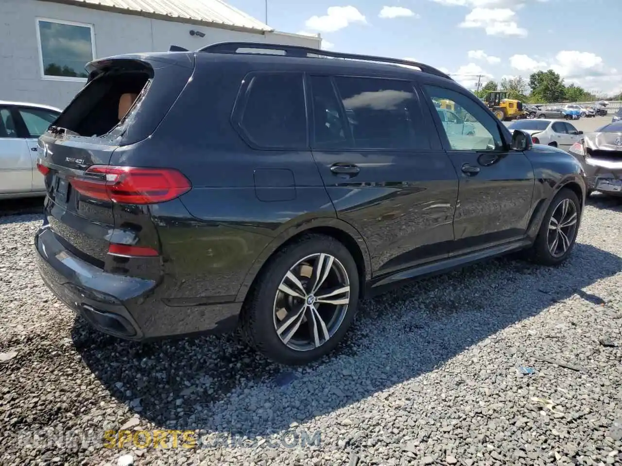 3 fotografías del automóvil dañado 5UXCW2C00N9M58738 BMW X7 2022