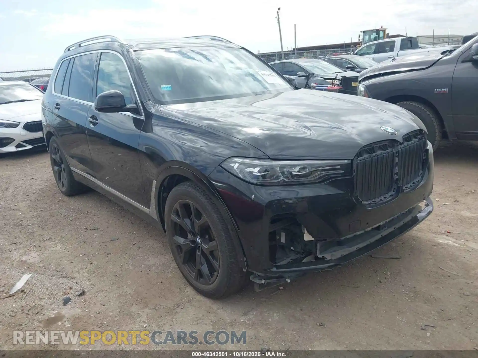 1 fotografías del automóvil dañado 5UXCW2C01N9K63280 BMW X7 2022