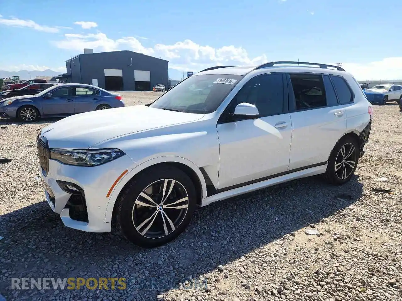 1 Photograph of a damaged car 5UXCW2C02N9K34757 BMW X7 2022