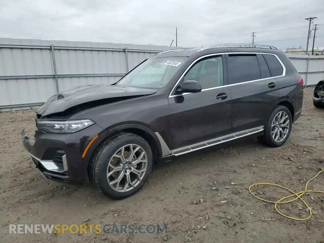 1 Photograph of a damaged car 5UXCW2C04N9M75073 BMW X7 2022