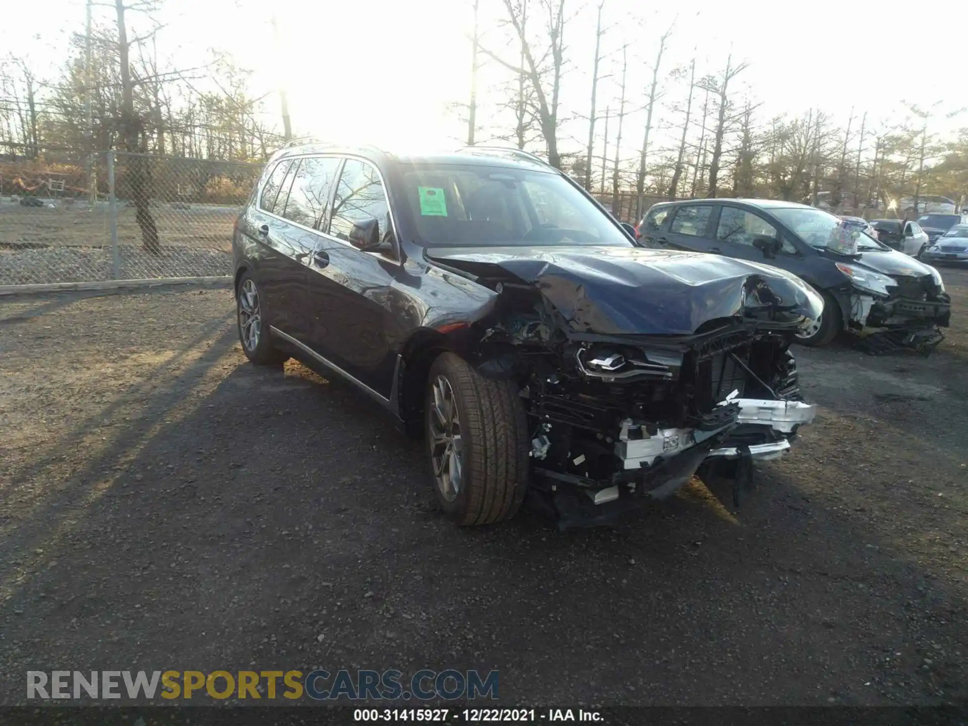 1 Photograph of a damaged car 5UXCW2C05N9J47340 BMW X7 2022