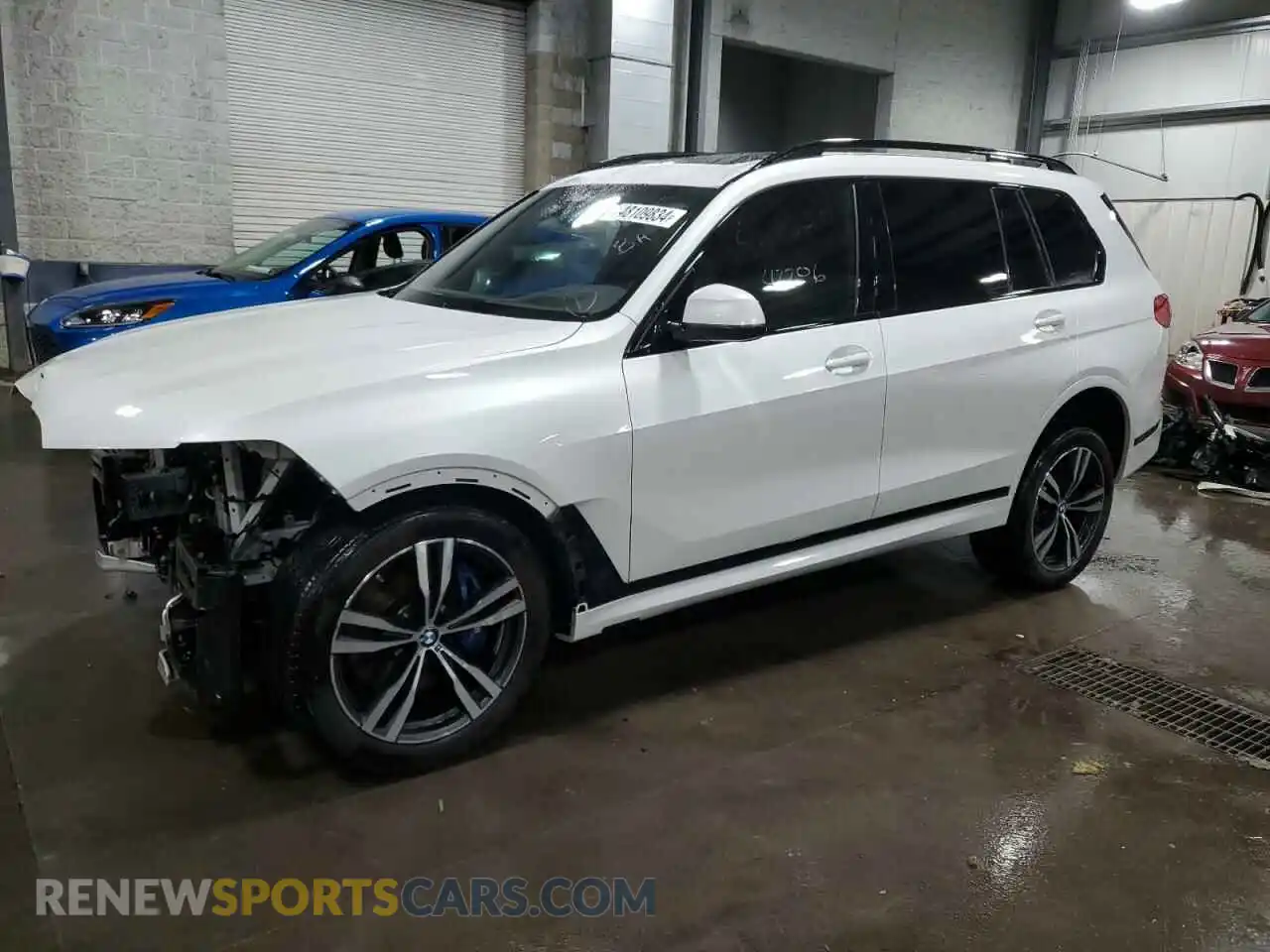 1 Photograph of a damaged car 5UXCW2C07N9K03035 BMW X7 2022
