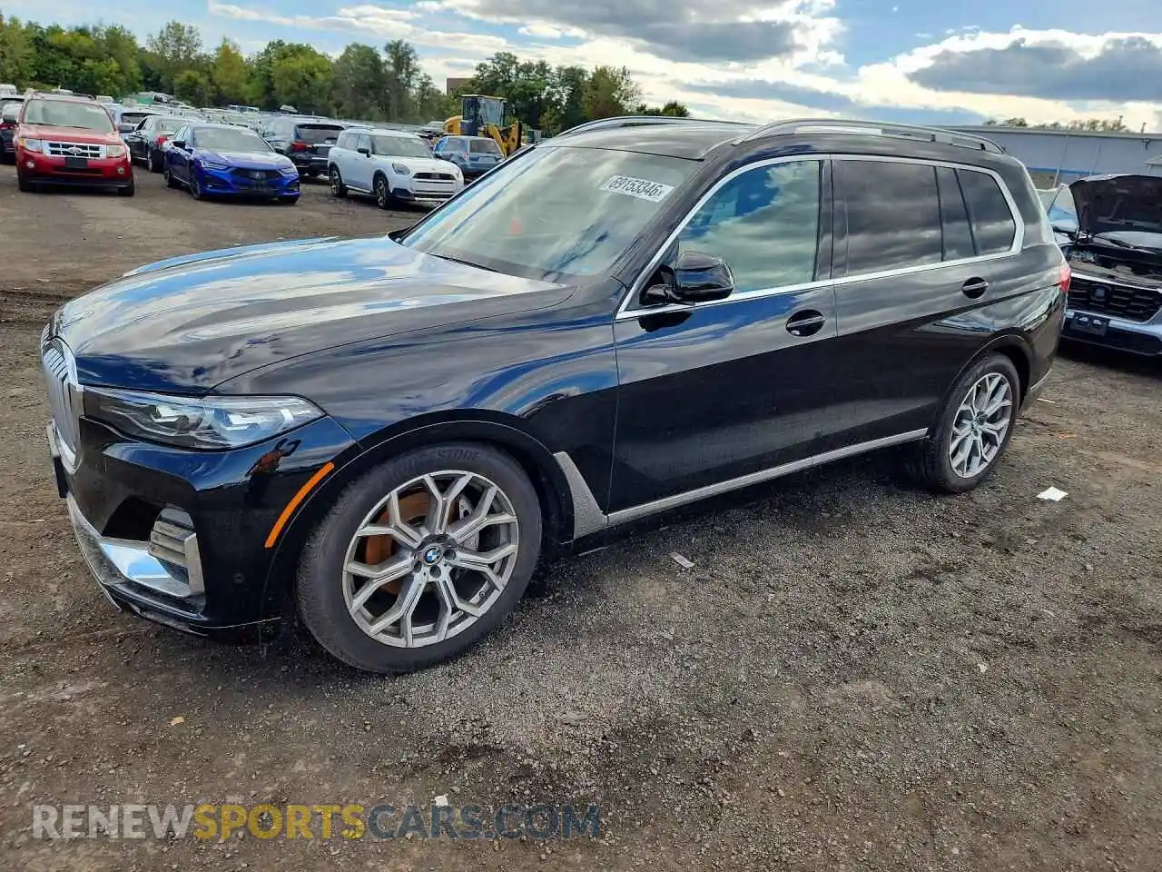 1 fotografías del automóvil dañado 5UXCW2C07N9M34792 BMW X7 2022