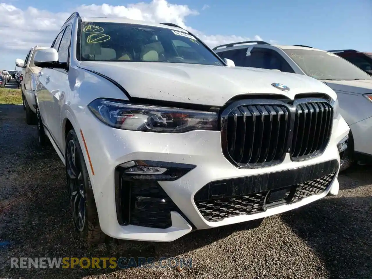 1 fotografías del automóvil dañado 5UXCW2C07N9M47560 BMW X7 2022