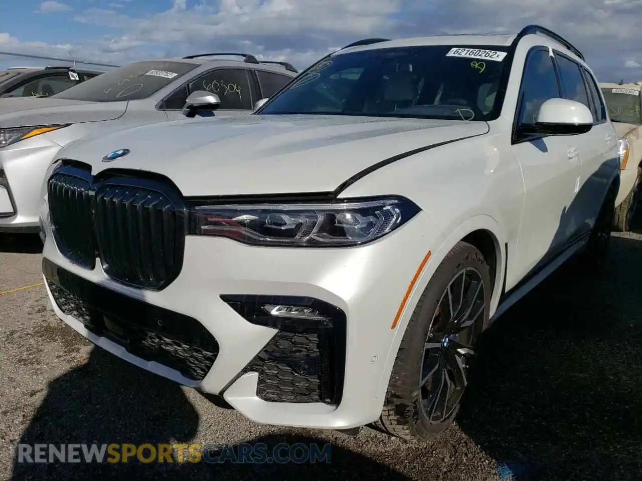 2 fotografías del automóvil dañado 5UXCW2C07N9M47560 BMW X7 2022