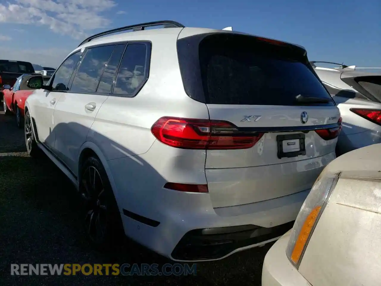 3 fotografías del automóvil dañado 5UXCW2C07N9M47560 BMW X7 2022