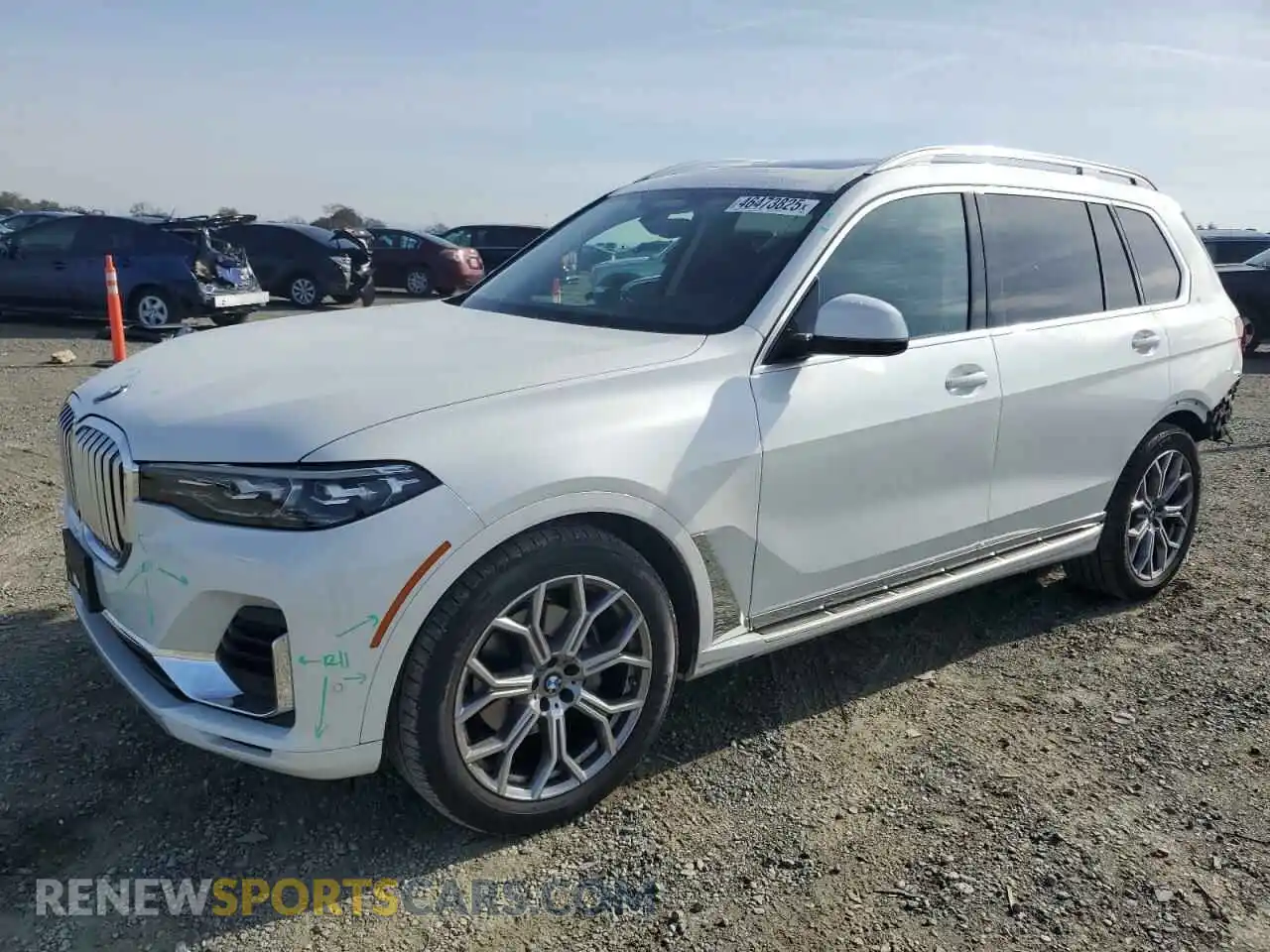 1 Photograph of a damaged car 5UXCW2C08N9K89262 BMW X7 2022