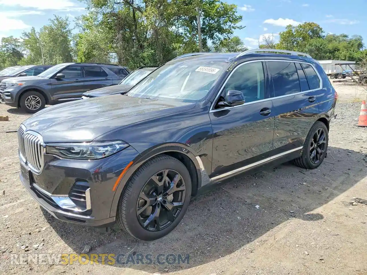 1 fotografías del automóvil dañado 5UXCW2C08N9L66227 BMW X7 2022