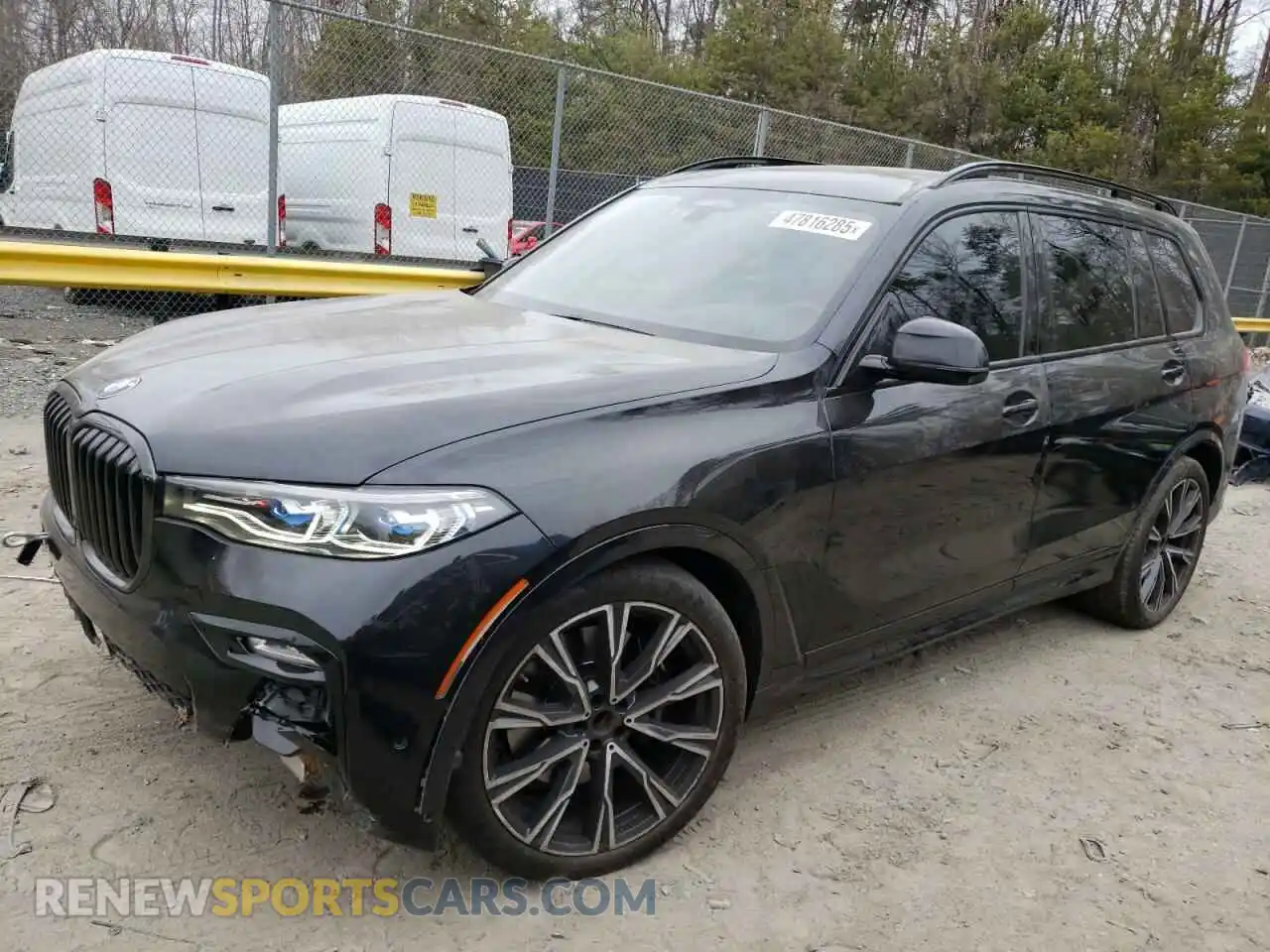 1 Photograph of a damaged car 5UXCX6C02N9M11540 BMW X7 2022