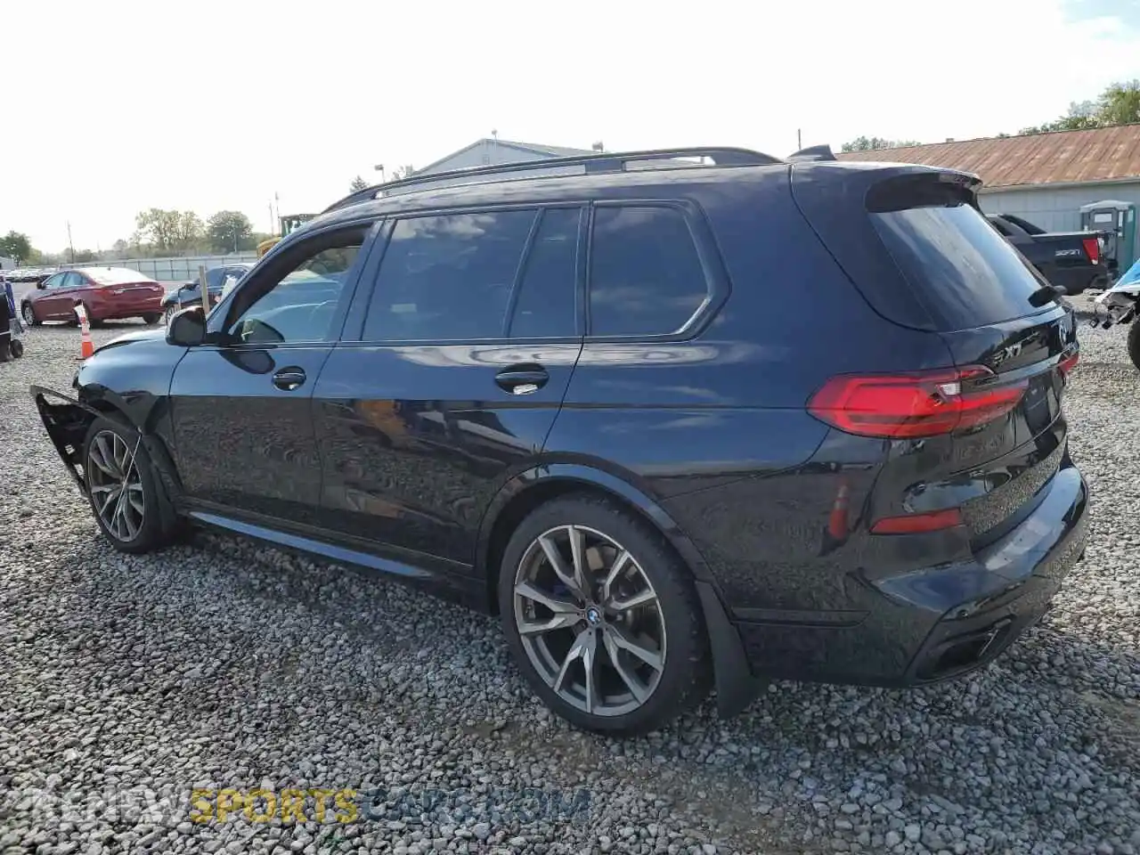 2 fotografías del automóvil dañado 5UXCX6C03N9N04762 BMW X7 2022