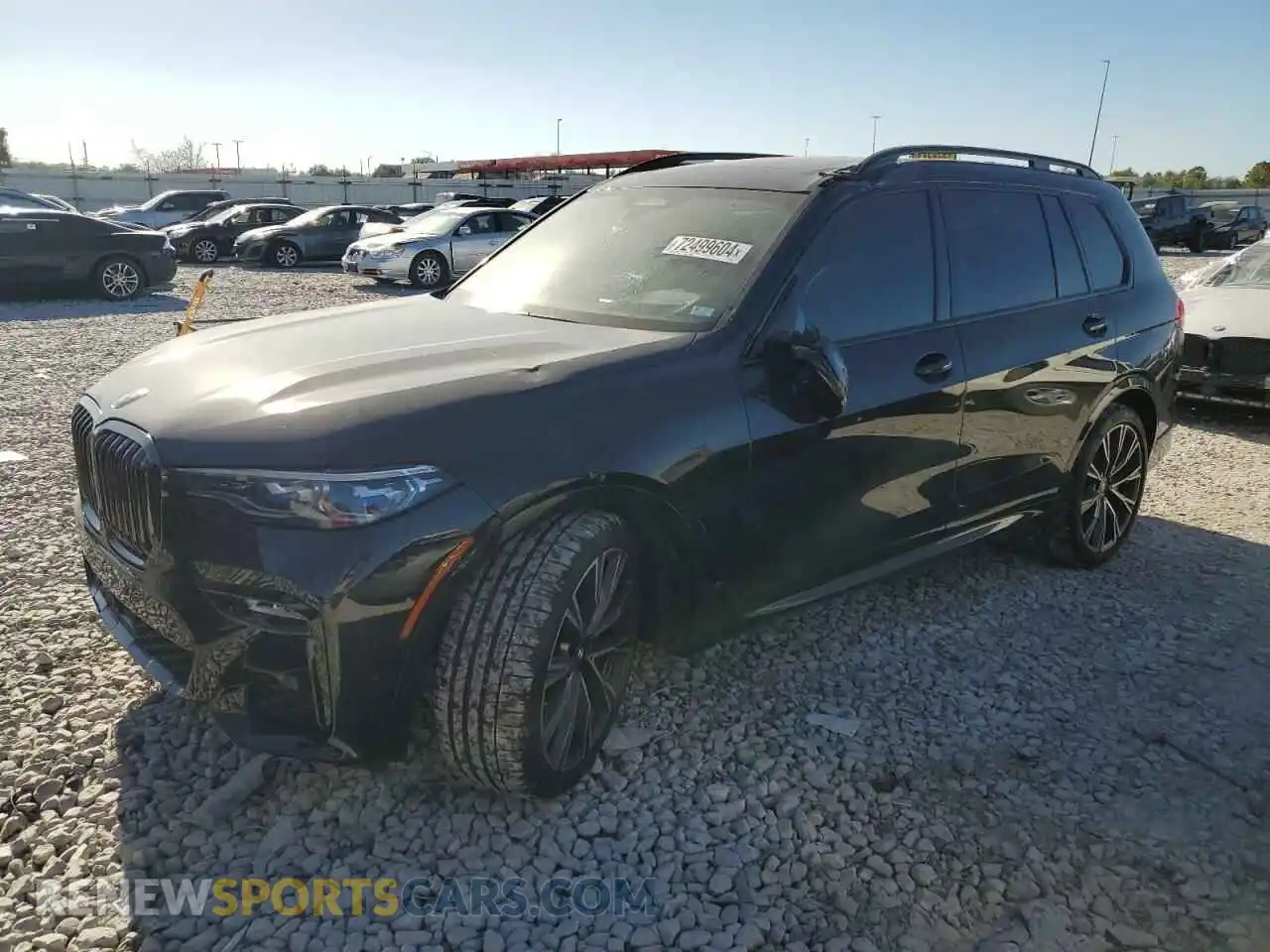 1 Photograph of a damaged car 5UXCX6C09N9L71084 BMW X7 2022