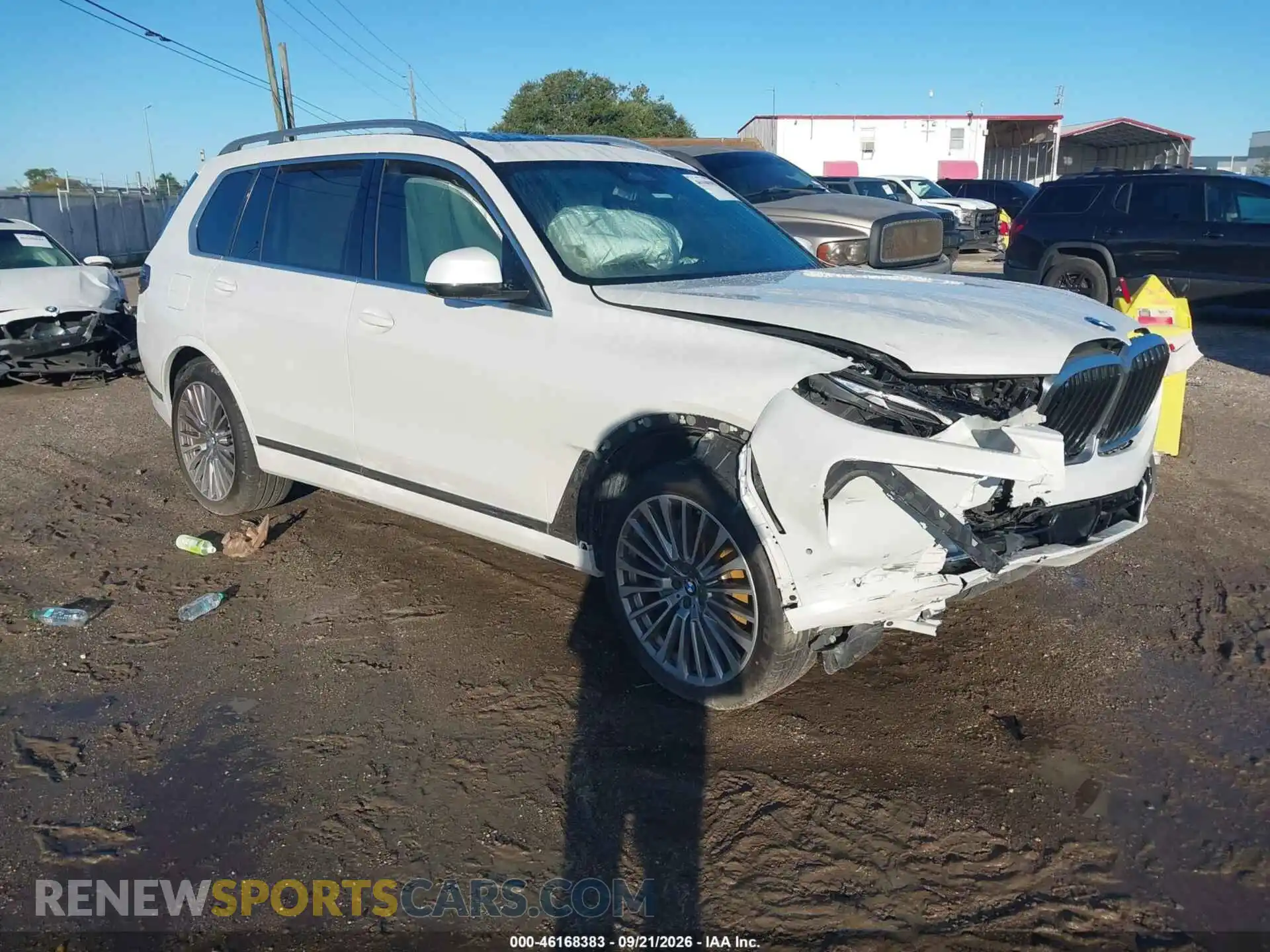 1 fotografías del automóvil dañado 5UX23EM00P9P64457 BMW X7 2023