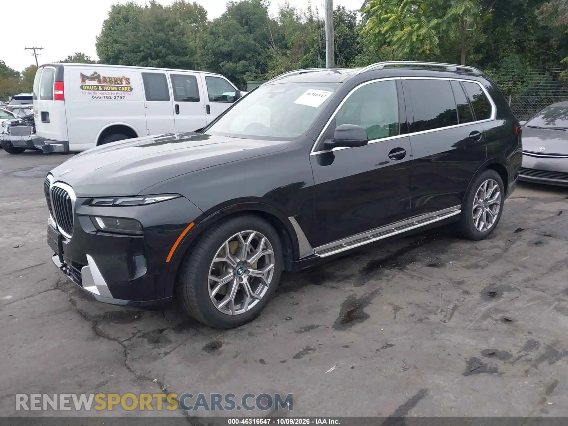 2 Фотография поврежденного автомобиля 5UX23EM00P9R61659 BMW X7 2023
