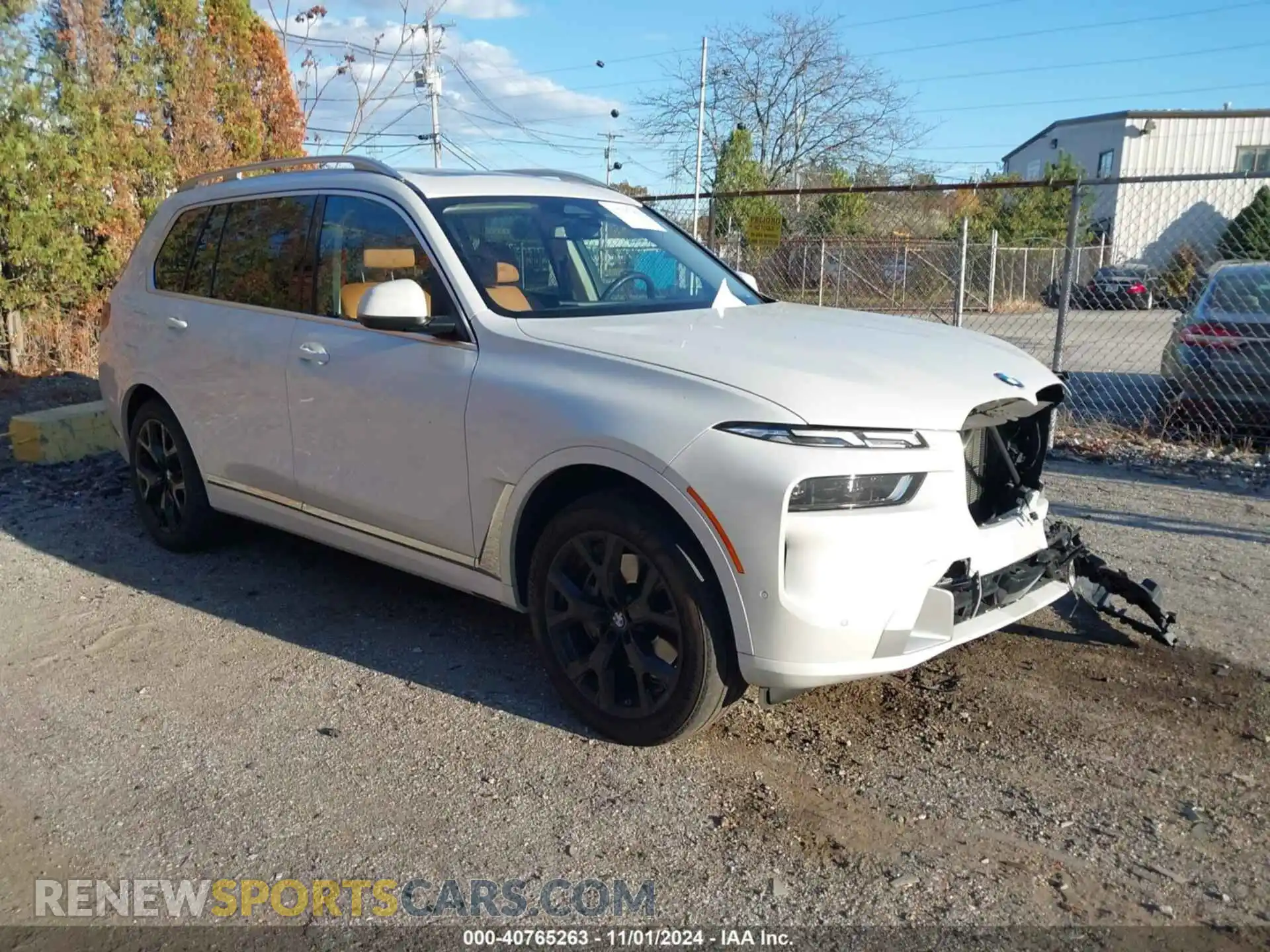 1 Photograph of a damaged car 5UX23EM02P9N62414 BMW X7 2023