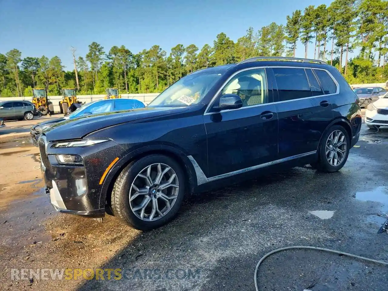 1 fotografías del automóvil dañado 5UX23EM02P9R10714 BMW X7 2023