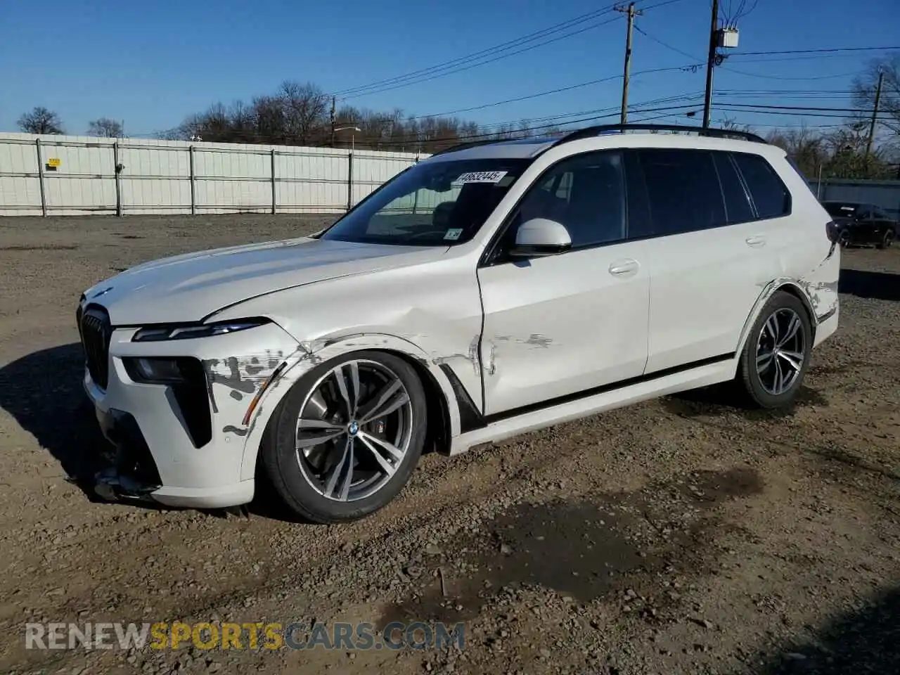 1 fotografías del automóvil dañado 5UX23EM06P9R22333 BMW X7 2023