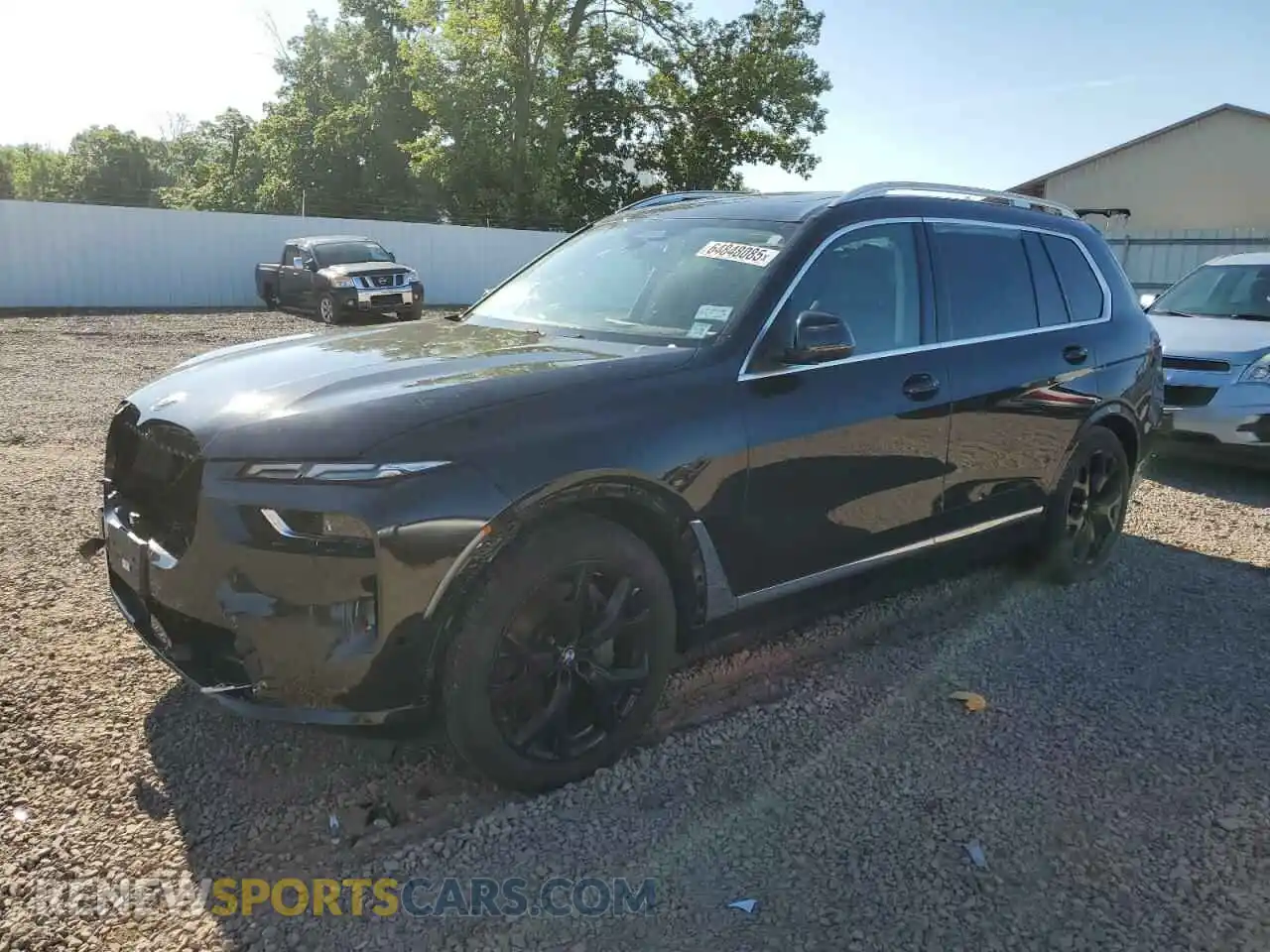 1 Photograph of a damaged car 5UX23EM08P9P25776 BMW X7 2023