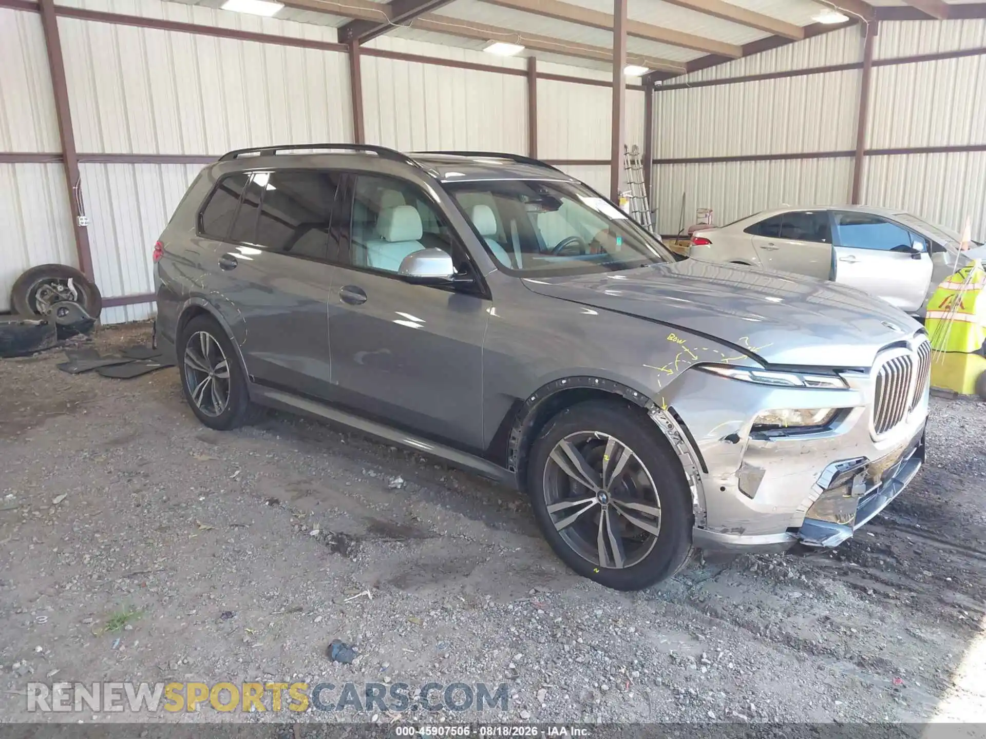 1 fotografías del automóvil dañado 5UX23EM08P9R32118 BMW X7 2023