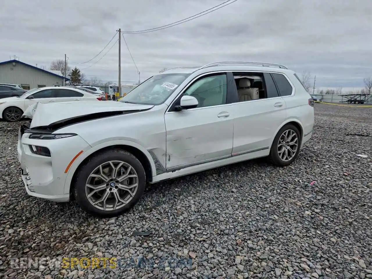 1 Фотография поврежденного автомобиля 5UX23EM01R9T90024 BMW X7 2024
