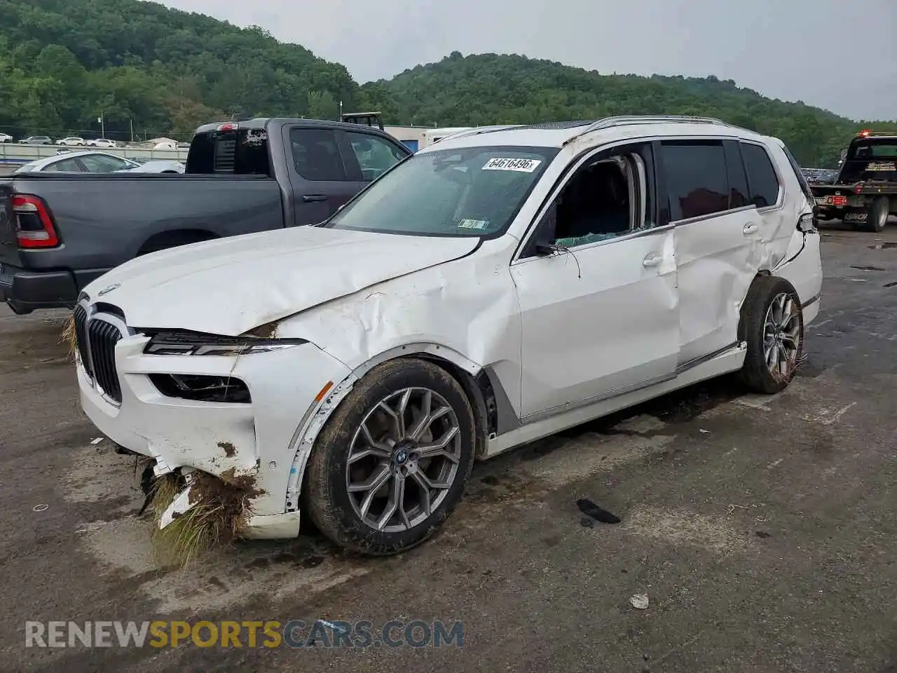 1 fotografías del automóvil dañado 5UX23EM01R9U66583 BMW X7 2024