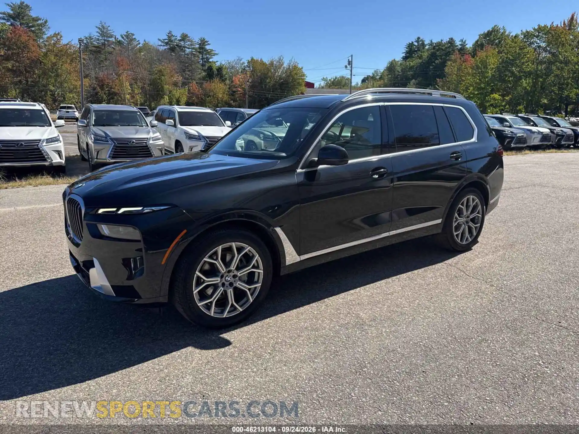 2 fotografías del automóvil dañado 5UX23EM02R9S09691 BMW X7 2024