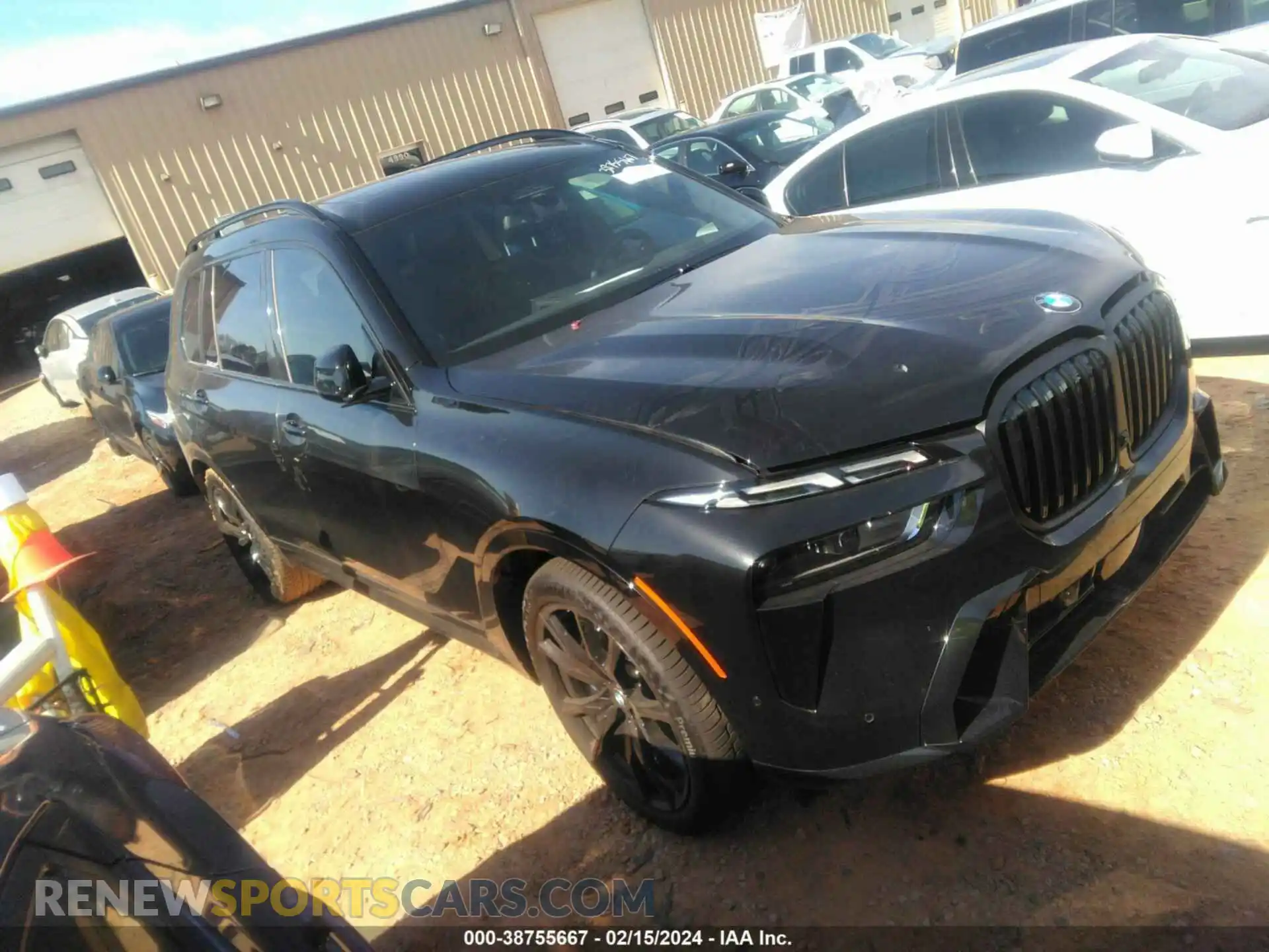 1 Photograph of a damaged car 5UX23EM04R9U24344 BMW X7 2024