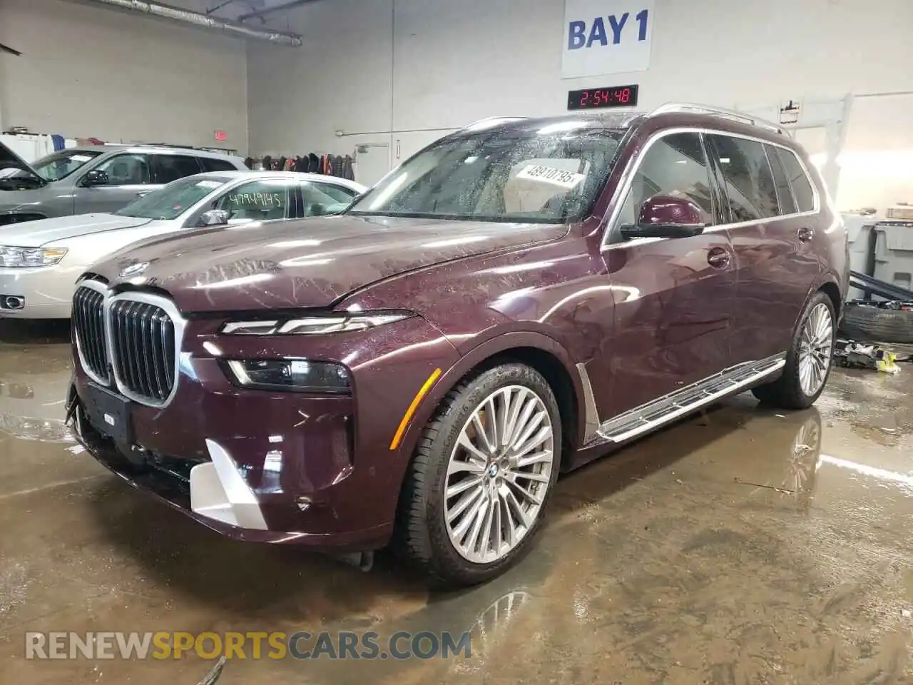 1 fotografías del automóvil dañado 5UX23EM05R9T70262 BMW X7 2024