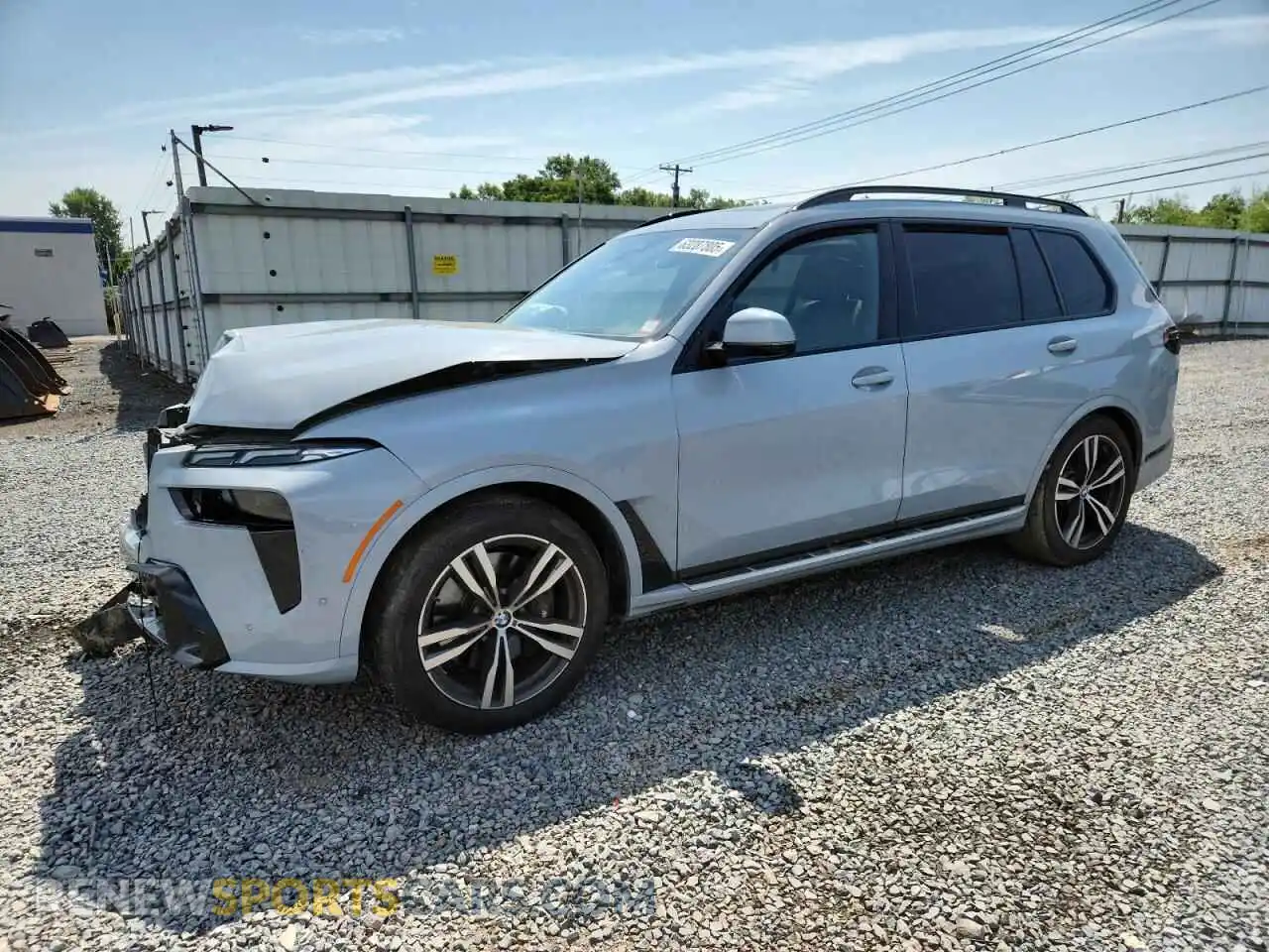 1 Photograph of a damaged car 5UX23EM06R9U84917 BMW X7 2024