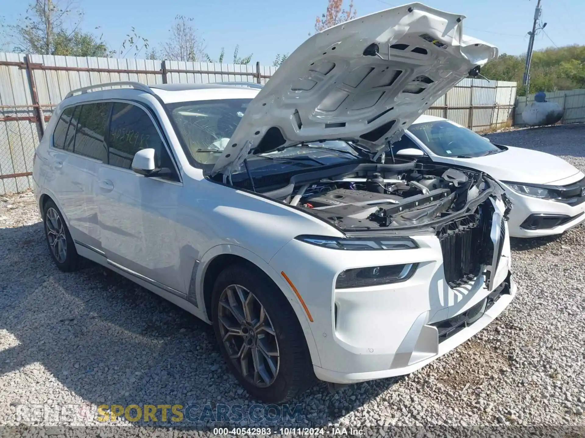 1 fotografías del automóvil dañado 5UX23EM07R9S41438 BMW X7 2024