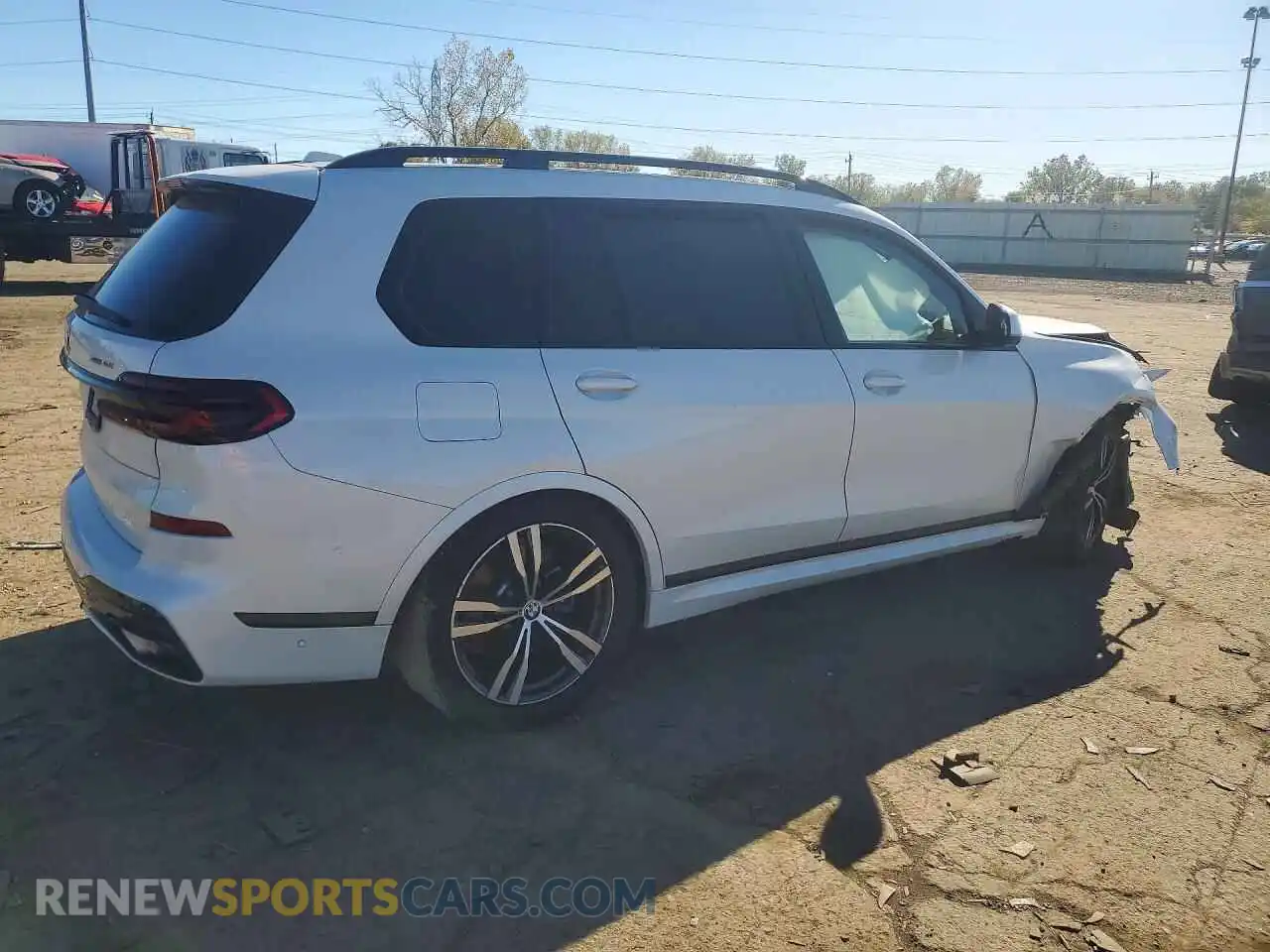 3 Фотография поврежденного автомобиля 5UX23EM07R9S99372 BMW X7 2024