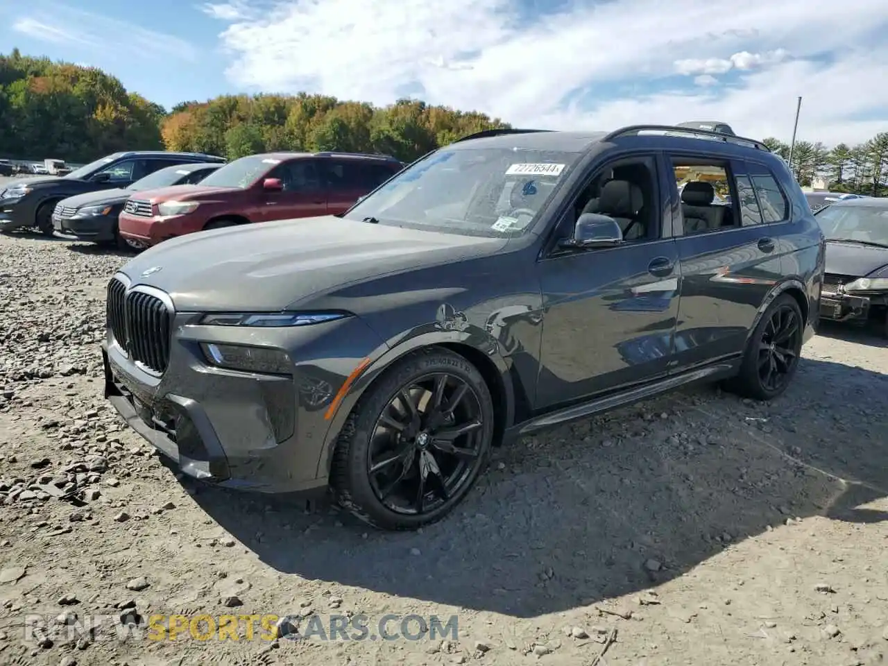 1 Photograph of a damaged car 5UX23EM07R9V99980 BMW X7 2024