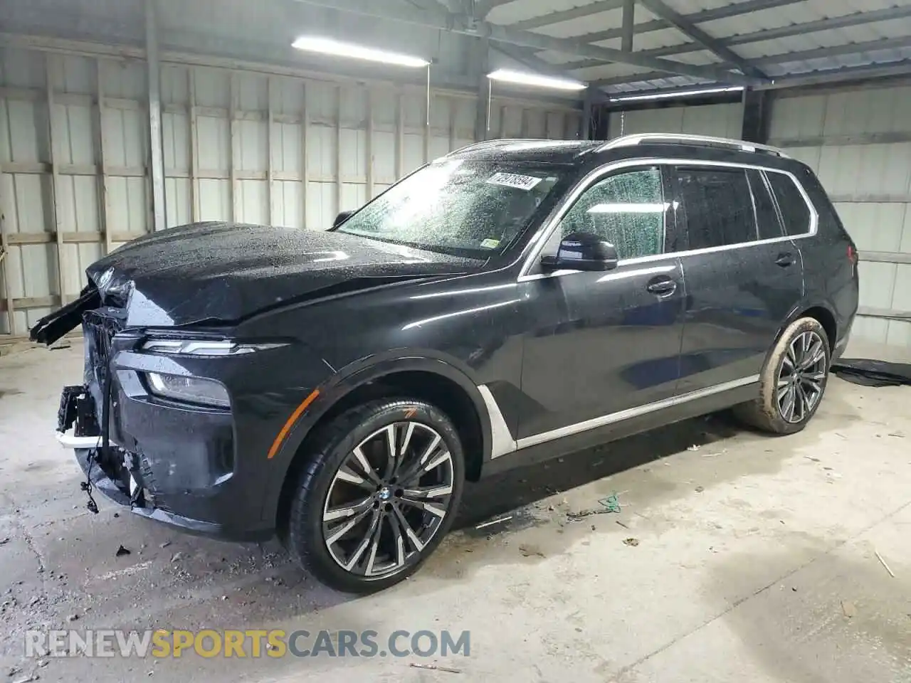 1 Фотография поврежденного автомобиля 5UX23EM08R9T74273 BMW X7 2024