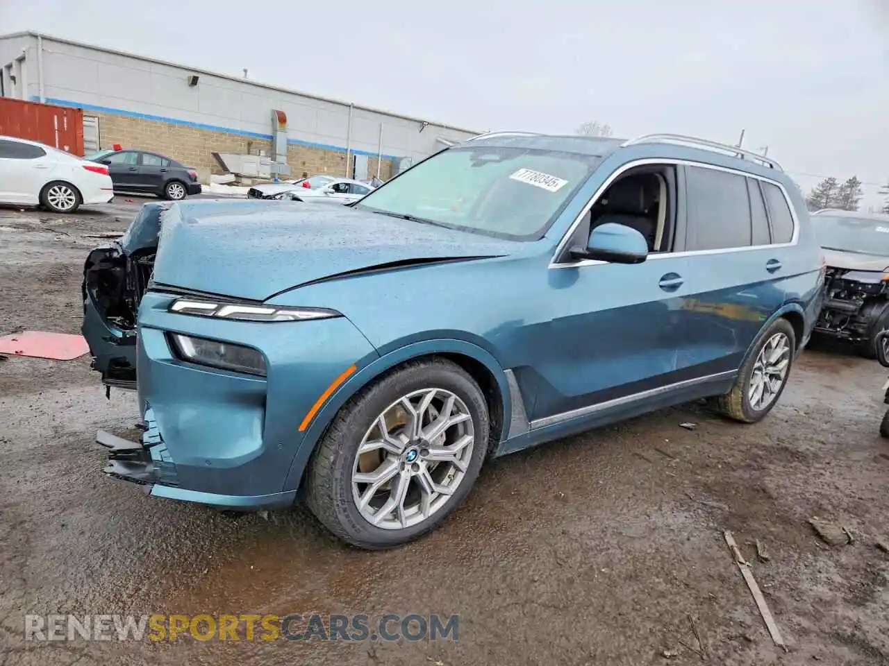 1 Photograph of a damaged car 5UX23EM09R9S70570 BMW X7 2024