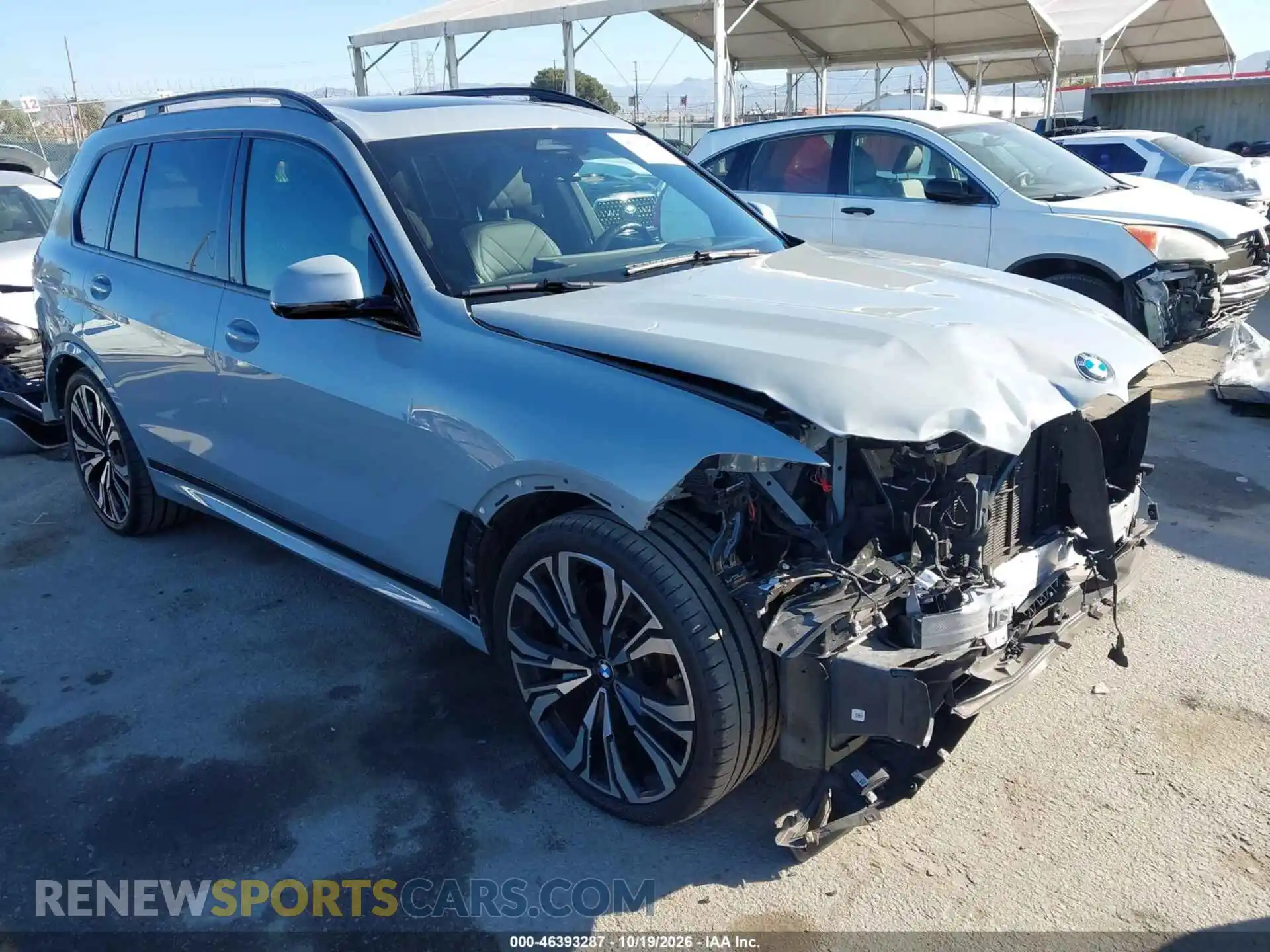 1 fotografías del automóvil dañado 5UX23EM09R9T12557 BMW X7 2024